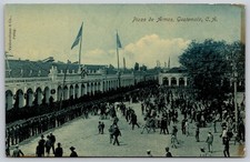 Postcard GUATEMALA Plaza De Armas  ALBERTO VALDEAVELLANO & Co Fotog picture