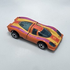 Vintage Hot Wheels Blackwall Porsche 917 FLYING COLORS P-917 Orange Clean picture