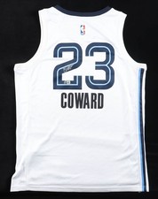 Cedric Coward Signed Memphis Grizzlies NIKE Jersey Beckett BAS COA Autographed picture