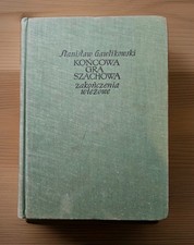 Vintage 1957 Chess Book Stanislaw Gawlikowski Koncowa Gra Szachowa Rook Endgames picture
