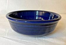 Fiesta Homer Laughlin Cobalt Blue 5.5” Fruit Nappy Bowl Fiestaware EUC picture