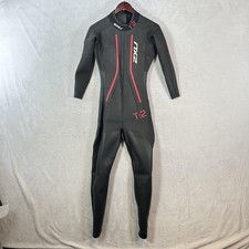 2XU Wetsuit Womens XL Black Red T:2 Full Sleeve Triathlon Swimming Open Water picture