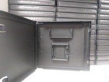 5 Standard Black Nintendo DS Empty Replacement Game Cases Boxes With Slot 0Z picture
