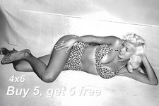 JAYNE MANSFIELD 💚 4x6 Publicity Photo - 1950s Pin-Up Actress - Collector Photo picture