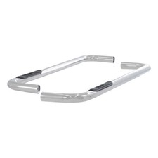 Aries 3in Round Polished Stainless Truck Steps Boards Nerf Bars Part# 204041-2 picture