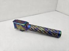 New Aftermarket Glock 19 G19 Gen 1 2 3 4 5 9mm Radioactive Rainbow Fluted Barrel picture