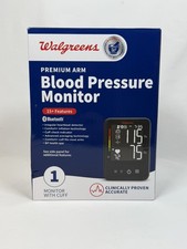 Walgreens Premium ARM Blood Pressure Monitor BPHJN3-DWAG 15+ Features picture