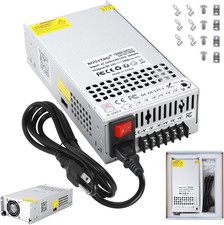 Upgraded 12V Power Supply, 110V to 12V Converter, 1200W 100A Transformer, with P picture