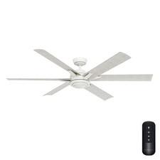Casablanca Fan 65 in Contemporary Fresh White Outdoor Ceiling Fan with 6 Blades picture