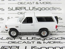 2025 Greenlight LOOSE White 1993 FORD BRONCO XLT OJ SUV 4X4 w/Removable Top picture
