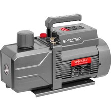 9.6 CFM Vacuum Pump 1HP Dual Stage HVAC Rotary Vane R134a R410a R22 R12 110V picture