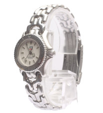 Vintage [EXC+5] TAG HEUER WG1412-0 23mm White Dial Quartz Ladies Watch JAPAN picture