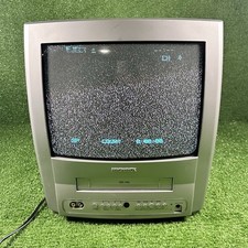 Magnavox 13” CRT TV VCR Combo MC132EMG17  TV Works, VCR Non-Working, As-IS READ picture