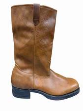 NOS Vintage Mason Pecos Boots Mens 14 C Leather Wellington Work Cowboy A61 picture