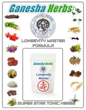 LONGEVITY MASTER ADAPTOGEN FORMULA EXTRACT POWDER 28 SUPER TONIC HERBS 100g. picture