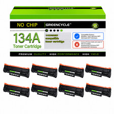 GREENCYCLE 8PK W1340A Toner Cartridge Fit For HP 134A M209dwe MFP M234sdn NoChip picture