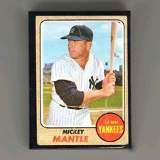 1968 Topps Mickey Mantle #280 Well Centered, Authentic Legend 🔥 picture