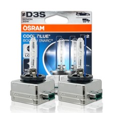 Osram Cool Blue Boost D3S HID Xenon Headlight Bulbs 66340CBB 7000K - Pack of 2 picture