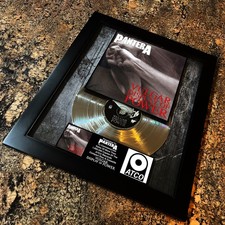 PANTERA ( Vulgar Display Of Power ) Platinum Music Award Vinyl LP Record CD picture
