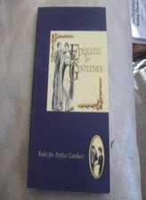 Etiquette for Gentlemen (The etiquette collection) picture