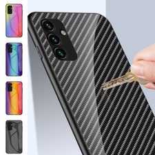 Luxury Hybrid Carbon Fiber Hard Phone Case For Samsung Galaxy A32 A53 A72 5G picture