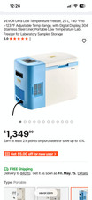VEVOR Ultra Low Temperature Freezer, 25 L, −40 ℉ to −123 ℉ Adjustable Temp Range picture