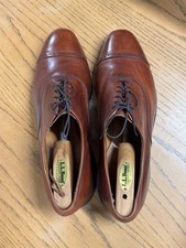 Allen Edmonds Byron Dress Shoes Men's 12D Chili Color picture