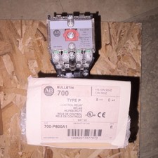 Allen-Bradley 700 Type P Control Relay 700-P800A1 115-120V AC 8 Pole picture