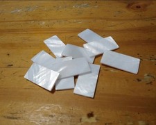 6 Pcs Mother Of Pearl inlay Blanks Luthier  picture