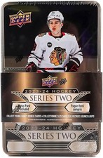 2023-24 Upper Deck Series 2 Hockey Tin Factory Sealed 99 Cards 2 Young Guns picture