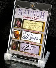 ANDRE THE GIANT 💪 HULK HOGAN ⚡ ULTIMATE WARRIOR • PLATINUM TRIPLE CUTS /1000 picture