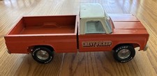 Vintage 1970s Nylint Orange Chevy Truck Pick Up Truck Pressed Steel  picture