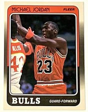 🔥1988-89 Fleer Basketball #17 Michael Jordan🏀Chicago Bulls HOF💎 picture