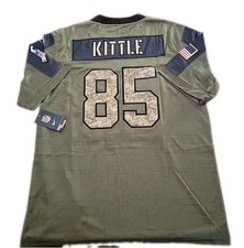  NWT Men's Nike George Kittle  San Francisco 49ers  Salute To Service Jersey Med picture