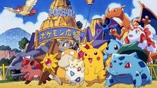 Pokemon Pikachu's Vacation 35mm Film Cell strip very Rare var_a picture
