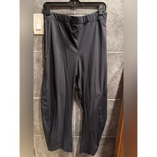 Ruti On the Loose Work Pant Wide-Leg Black Women's Pants with Elastic Waist picture