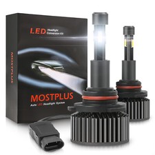 130W 13000LM 4 Sides LED Headlight Kit High Beam 9005 9145 H10 HB3 6000K Bulbs picture