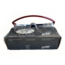 Vintage UVEX Astrospec glasses with patriot frames MADE IN USA in Original Box picture