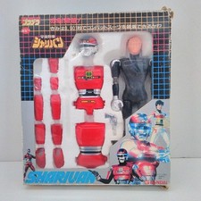 Space Sherrif Sharivan Henshin Figure pradera Shaider Gavan 80s Popy bandai rare picture