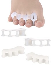 2 Pairs Toe Separators Spacers for Bunion Relief Foot Alignment Hammertoe M picture