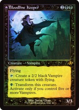 MTG FOIL Bloodline Keeper // Lord of Lineage Retro - Innistrad Remastered #461 picture