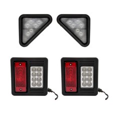 Front & Rear LED Light Kit Compatible For Bobcat T140 T180 T190 T200 T250 T300 picture