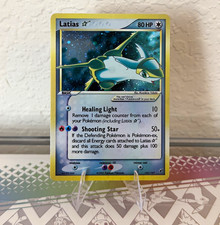 **FAN ART** Pokémon TCG Latias Star 105/107 EX Deoxys Holo Ultra Rare EN 2005 picture