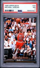 Iconic 🔥 PSA 7 1995 Michael Jordan 23 Upper Deck POP/275 picture