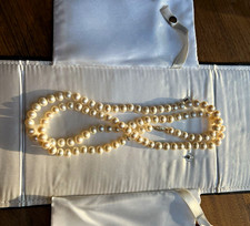 Vintage Freshwater Pearl Necklace with 14k Clasp picture