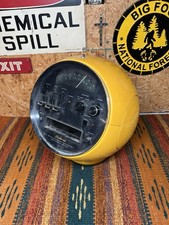 Vintage Weltron 2001 Space Ball 8 Track Player AM/FM Radio Yellow PARTS/REPAIR picture