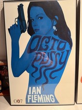 Ian Fleming 007 UK Set Of 3 Import Poster Prints Octopussy Diamonds Are Forever picture