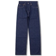 12oz Selvedge Denim Jeans WWII Cut Zipper Fly High-Rise Straight-Leg picture