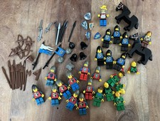 LEGO Vintage Castle, Black Falcon, Knights, Weapons Lot picture