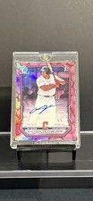 2026 ANTHONY MARTINEZ Bowman Chrome 1st Snackpack Bubble Gum Auto /5 Guardians picture